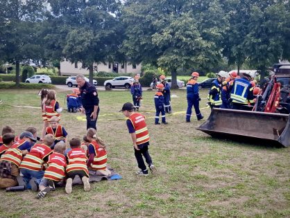 Imposante Gemeinschaftsübung der Kinder- und Jugendfeuerwehr der Stadt Lebach