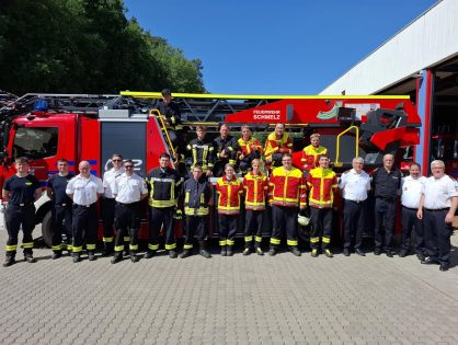 Fünf Feuerwehrangehörige aus Lebach absolvieren erfolgreich den Truppführerlehrgang