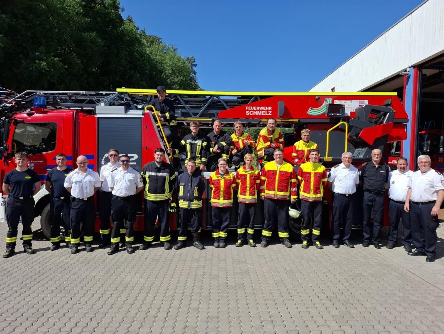 Fünf Feuerwehrangehörige aus Lebach absolvieren erfolgreich den Truppführerlehrgang